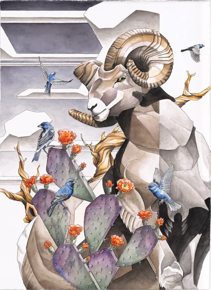 Untitled artwork by Andrew Barker