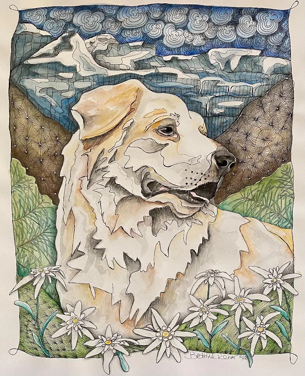 Untitled artwork by Bettina Rosbrook