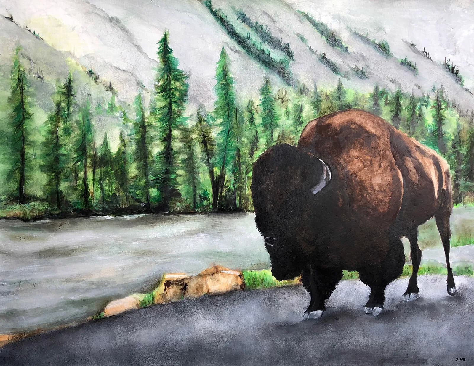 Untitled artwork by Carrie Diaz