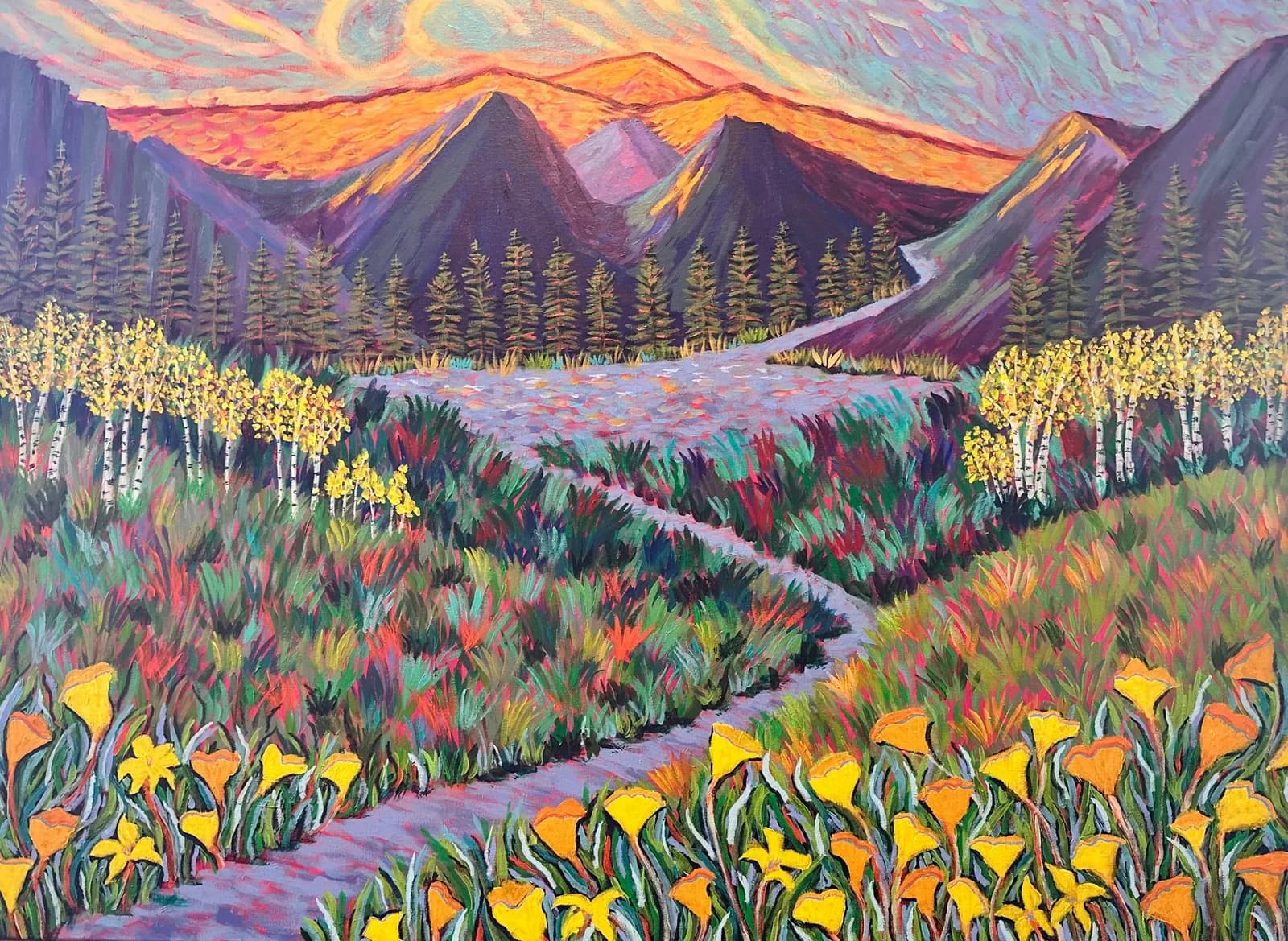 Featured artwork by Debra Stanger