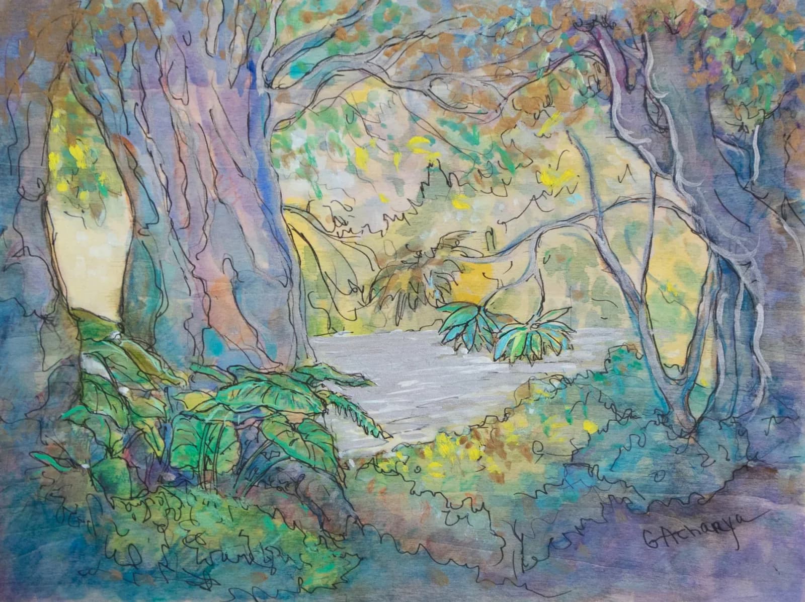 Untitled artwork by Gretchen Acharya