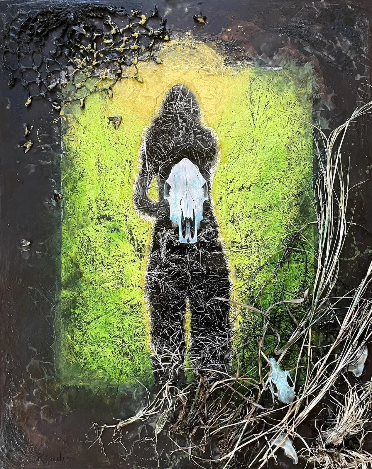Featured artwork by Karrie Steely