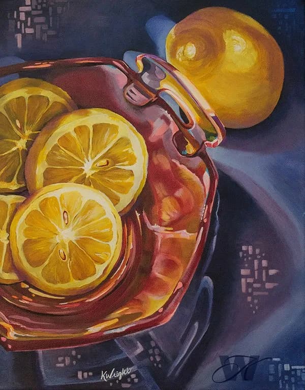 Featured artwork by Kim Wright