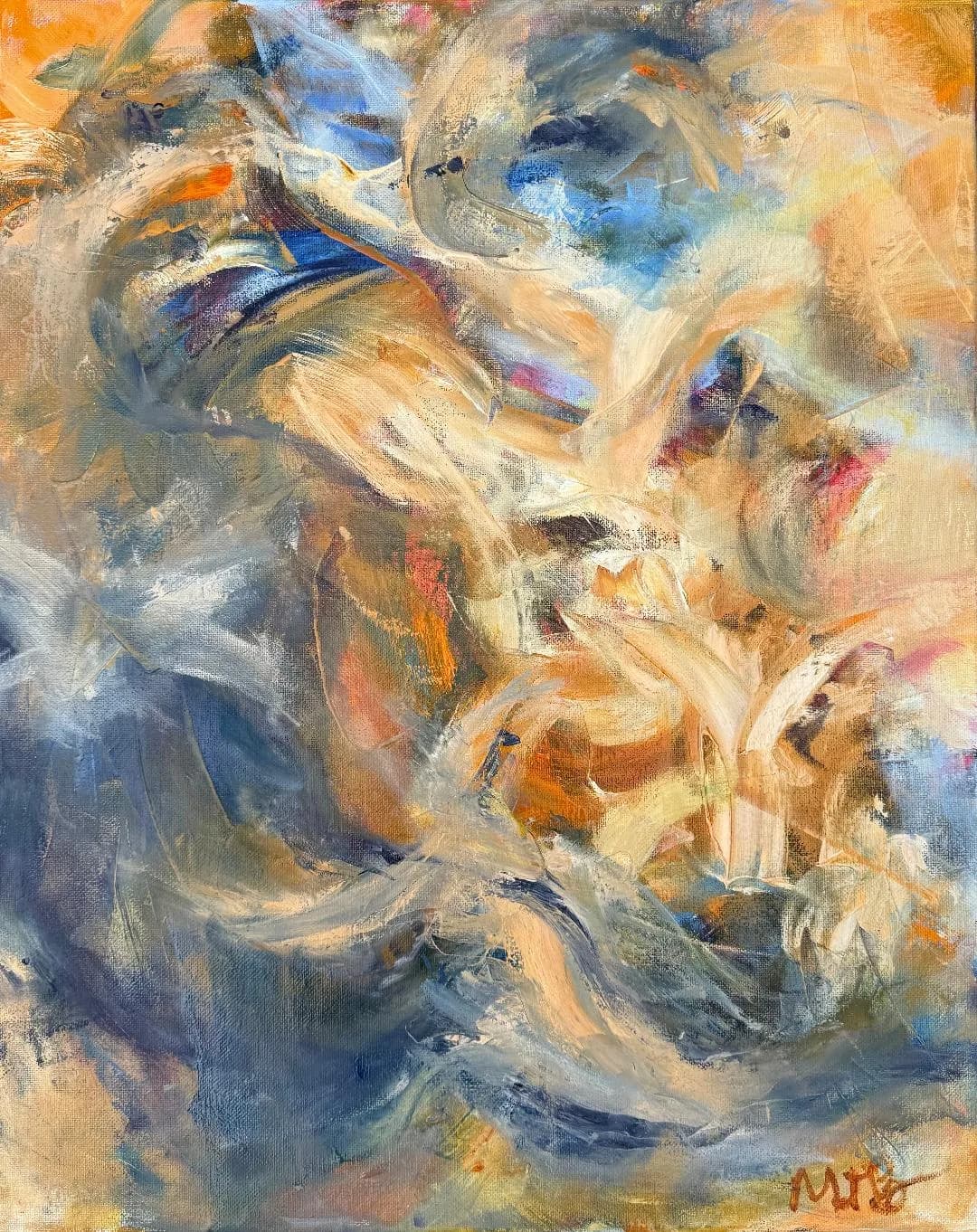 Featured artwork by Margo Berkowitz