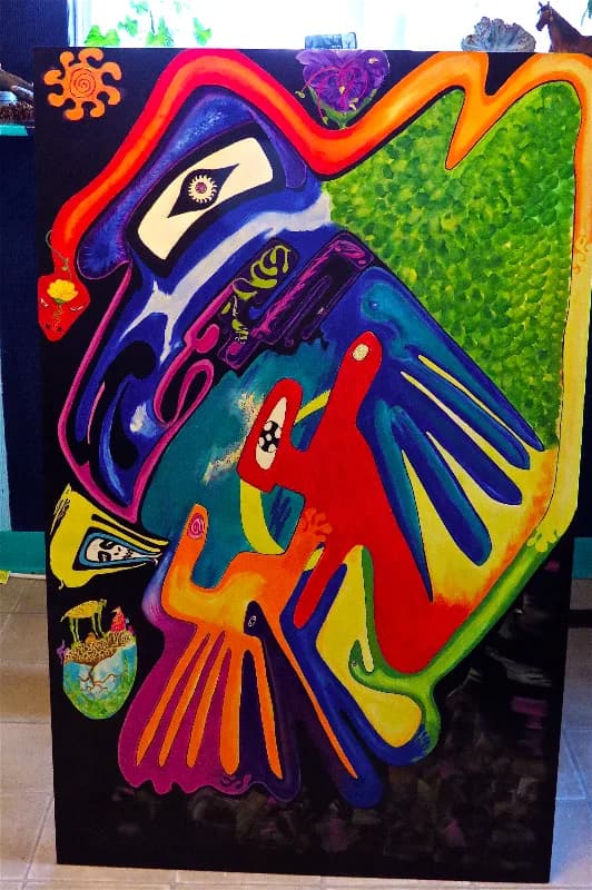 Featured artwork by Maria Harris
