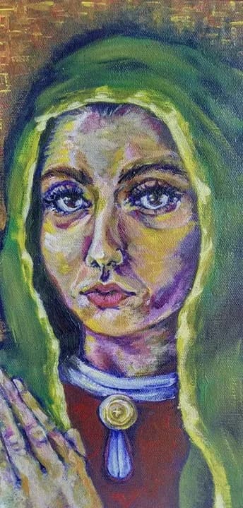 Featured artwork by Mariella Story