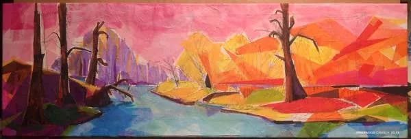 Featured artwork by Norwood Creech